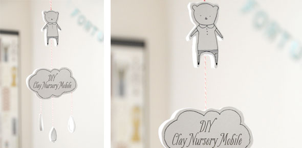 baby room,mobile,baby,decoration,bear,cly,polymer