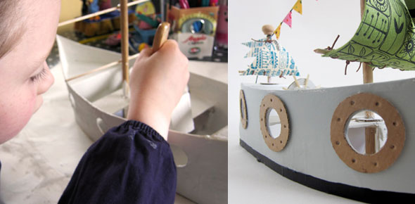 ship,paper,toy,children,pirates