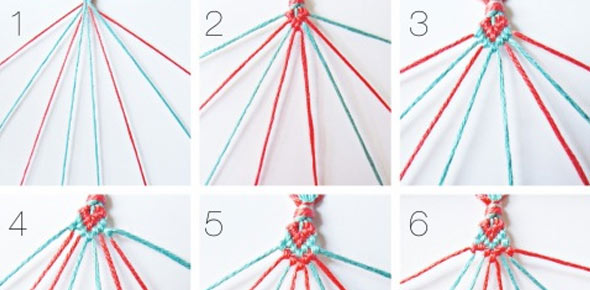 spread the love: heart pattern friendship bracelets