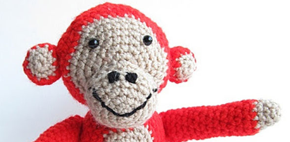 monkey, animal,children,crochet