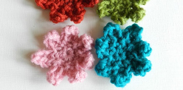 crochet, flower, daisy, yarn