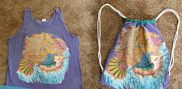 t-shirt,top,bag,recycling,sewing