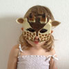 DIY Egg Carton Giraffe Mask
