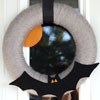 Flying Bats Halloween Wreat