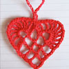 Scandinavian Heart Ornament