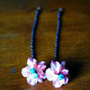 Pretty Flower Drop Earrings