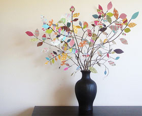 leaf,paper,tree,decoration
