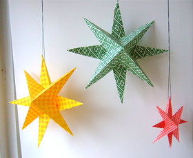 paper,stars,decoration,fold